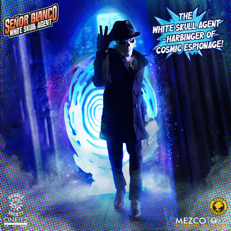 One:12 Collective White Skull Agent: Señor Blanco