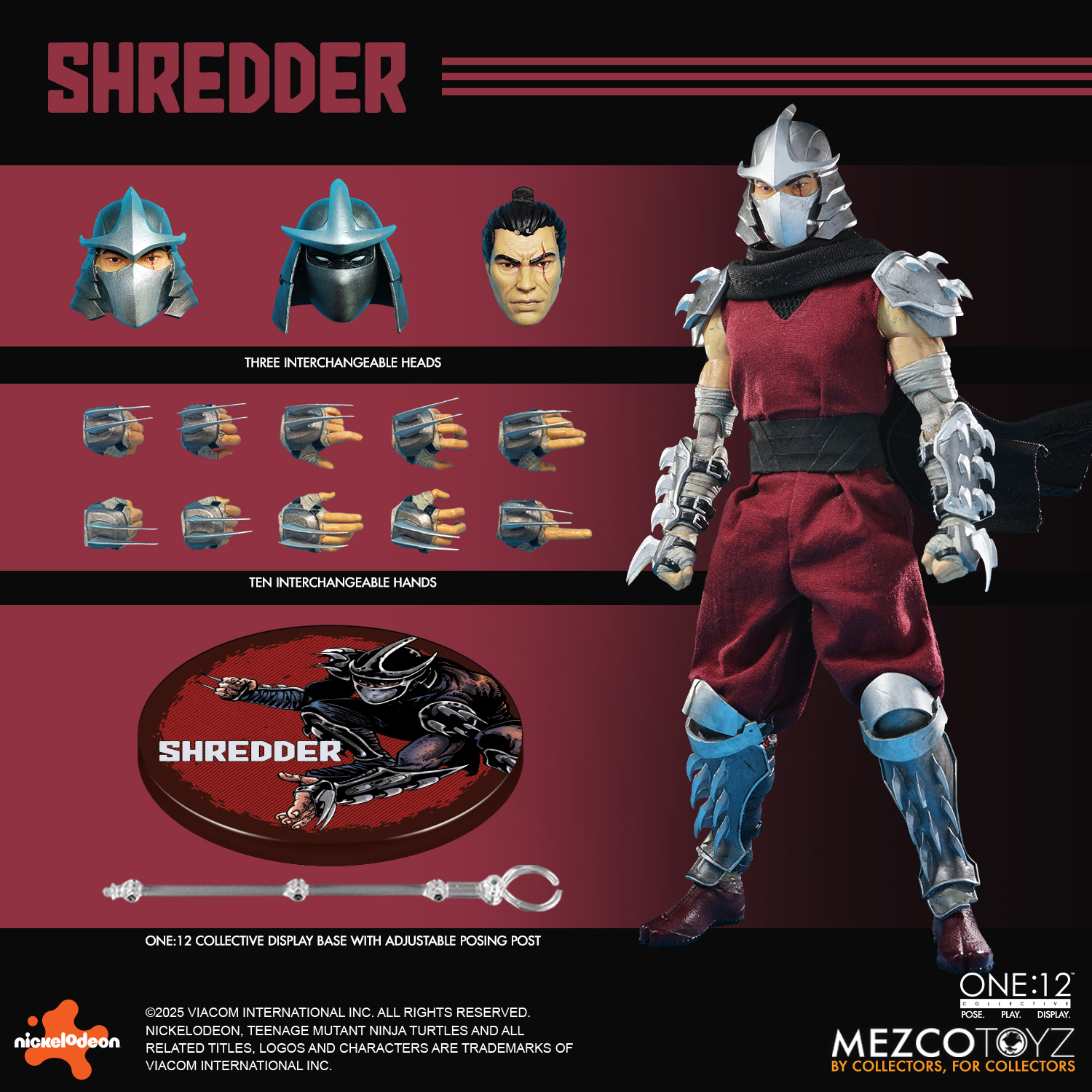 シュレッダー フィギュア フット団 One:12 Collective Shredder | Mezco Toyz