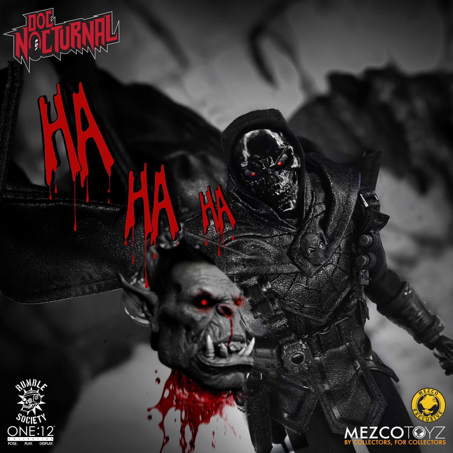 One:12 Collective Doc Nocturnal: Dark Shadow Edition | Mezco Toyz