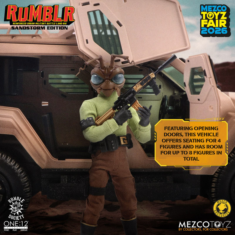 One:12 Collective R.U.M.B.L.R. - Sandstorm Edition with Hazard