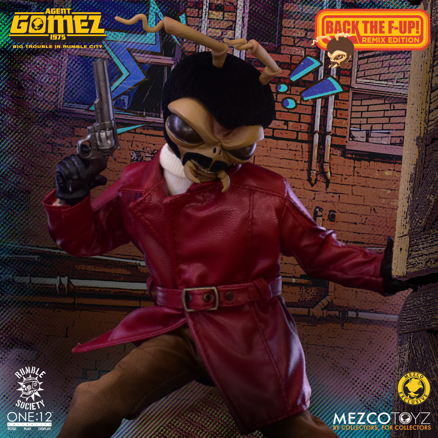 One:12 Collective Agent Gomez: Back the F-Up Remix | Mezco Toyz
