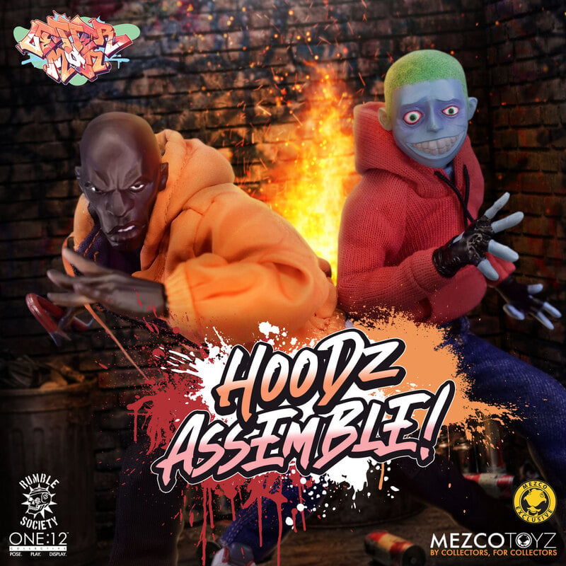 One:12 Collective Hoodz: Letterman | Mezco Toyz