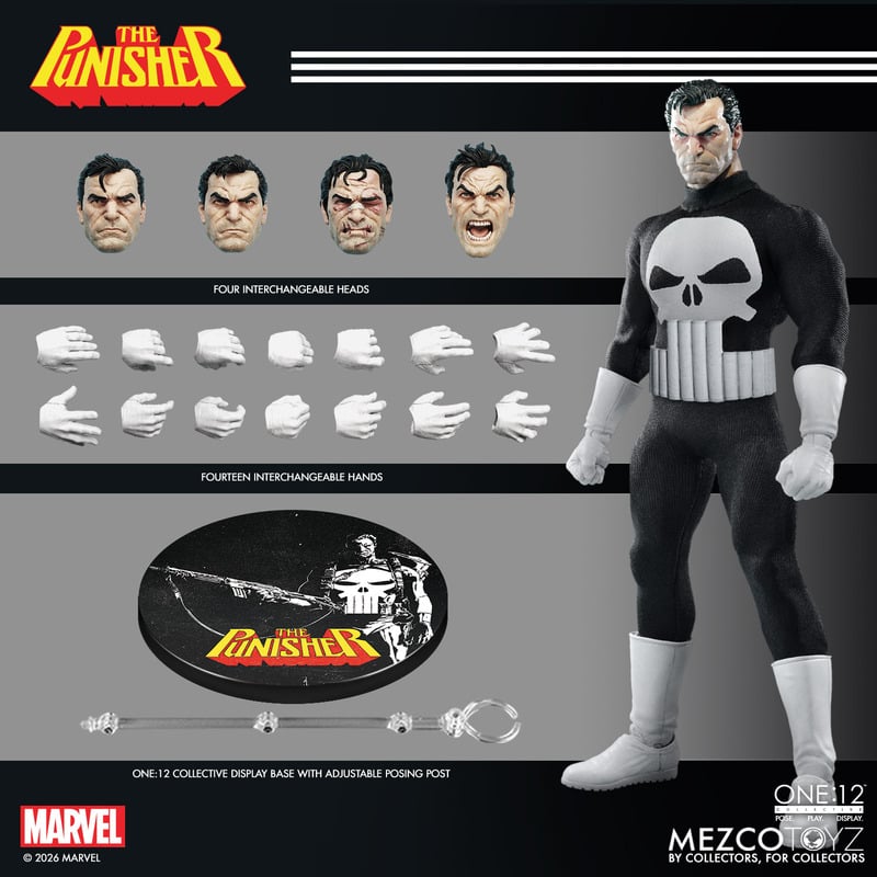 メズコ ワン12 パニッシャー（ mezco one 12） One:12 Collective Punisher | Mezco Toyz