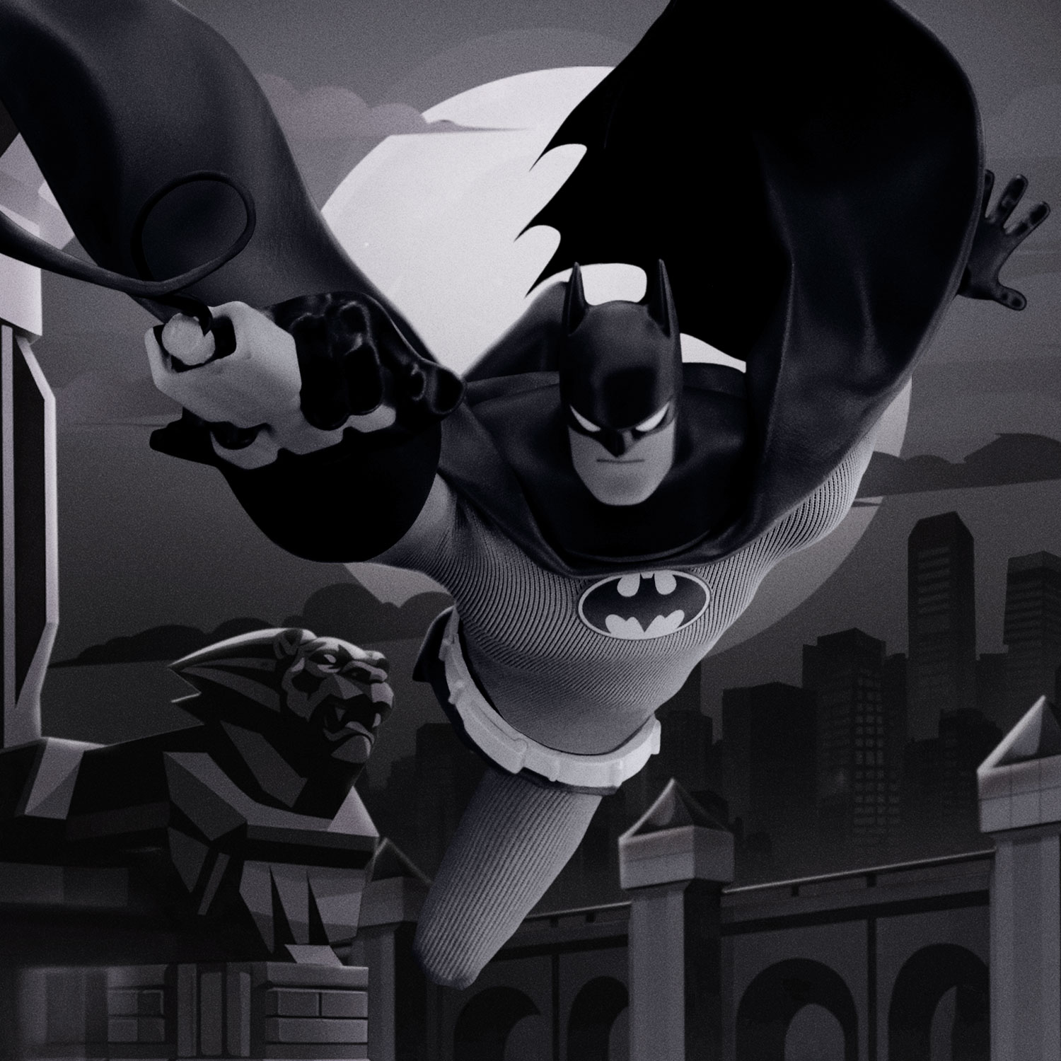 One:12 Collective Batman: The Animated Series - Noir Edition