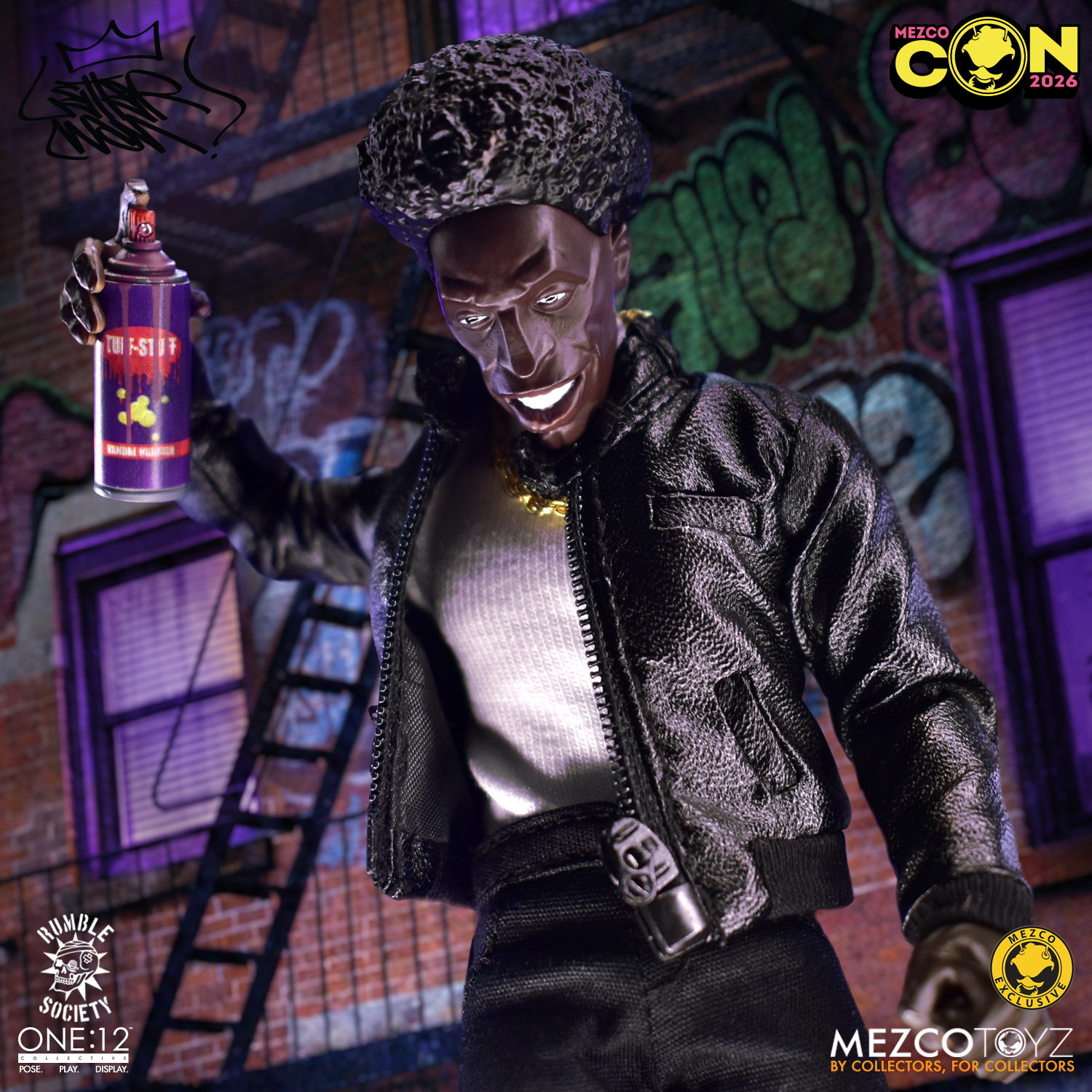 One:12 Collective Hoodz: Letterman - Throwback Edition | Mezco Toyz