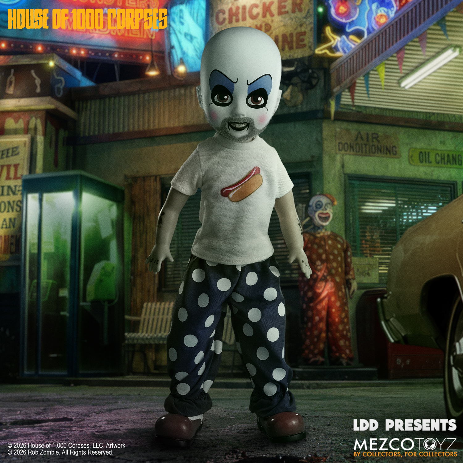 LDD Presents House of 1000 Corpses: Captain Spaulding | Mezco Toyz