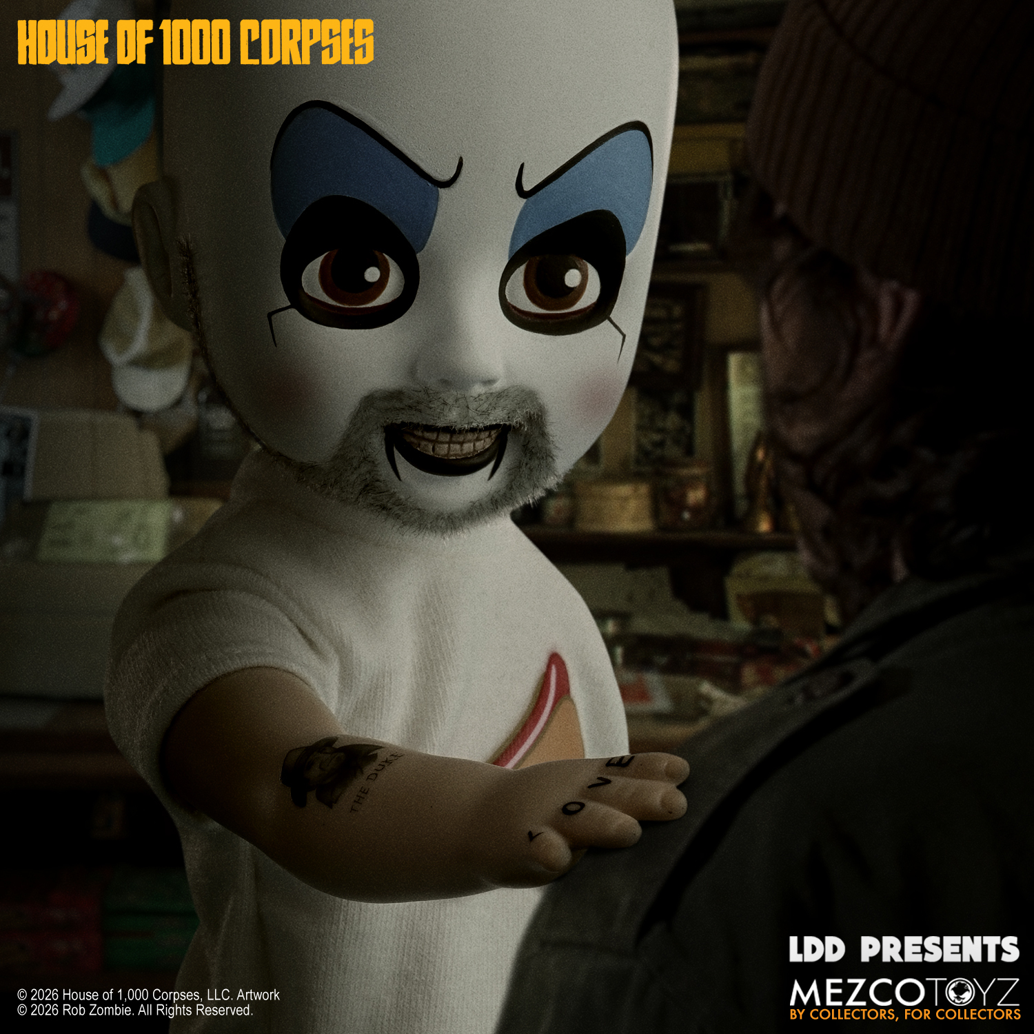 LDD Presents House of 1000 Corpses: Captain Spaulding | Mezco Toyz